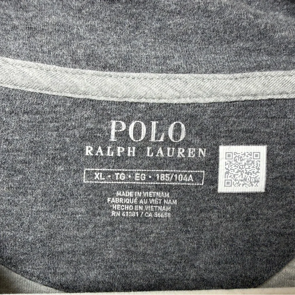 Polo Ralph Lauren Luxury Jersey Quarter-Zip Pullover - EUC Sz XL